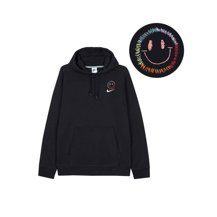 Nike Nike Sweatshirts Men's Black Hooded Moderate Regular