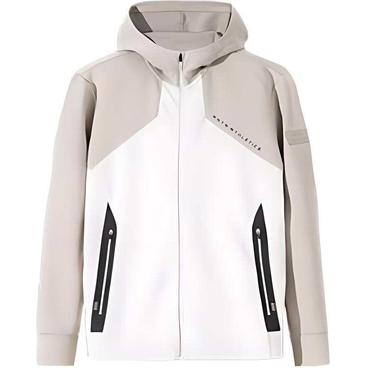 Anta Variety Training Collection Knitwear Men's Light Chestnut Gray/White Coffee