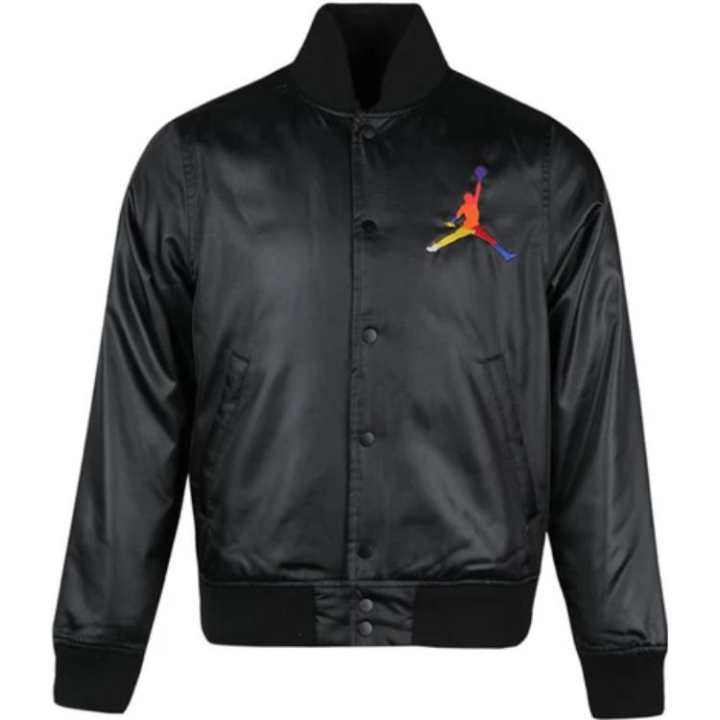 Jordan Jordan Jackets Men's Black Baseball Collar Moderate Other
