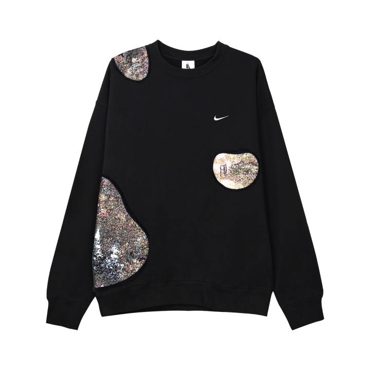 Nike Nike Sweatshirts Unisex Black Crew Neck Moderate Regular