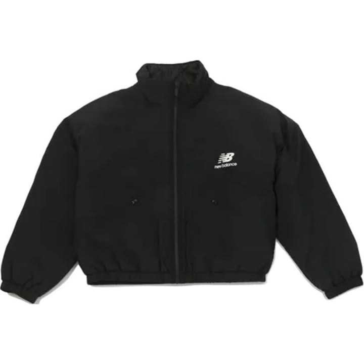 New Balance New Balance Jackets Unisex Black Stand Collar Moderate Workwear