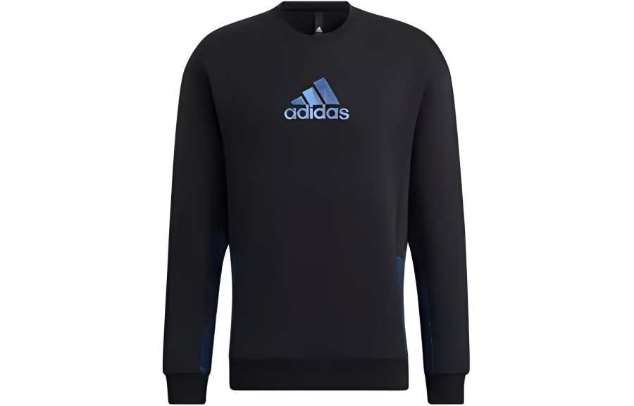 Adidas Adidas Sweatshirts Men's Black Crew Neck Moderate Other