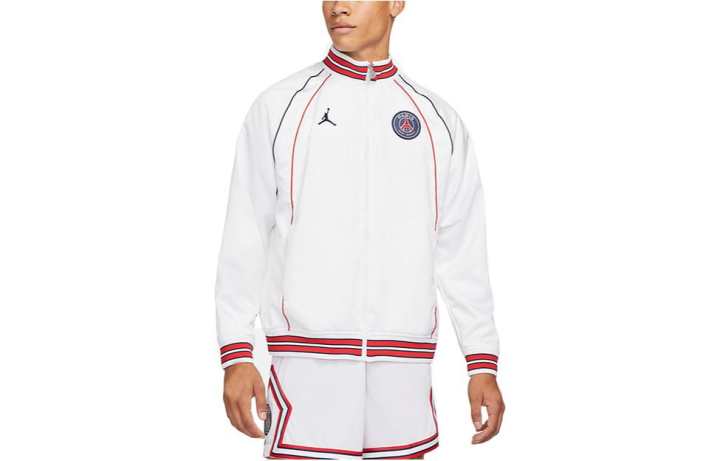 Jordan Jordan Jackets Men's White Stand Collar Moderate Other