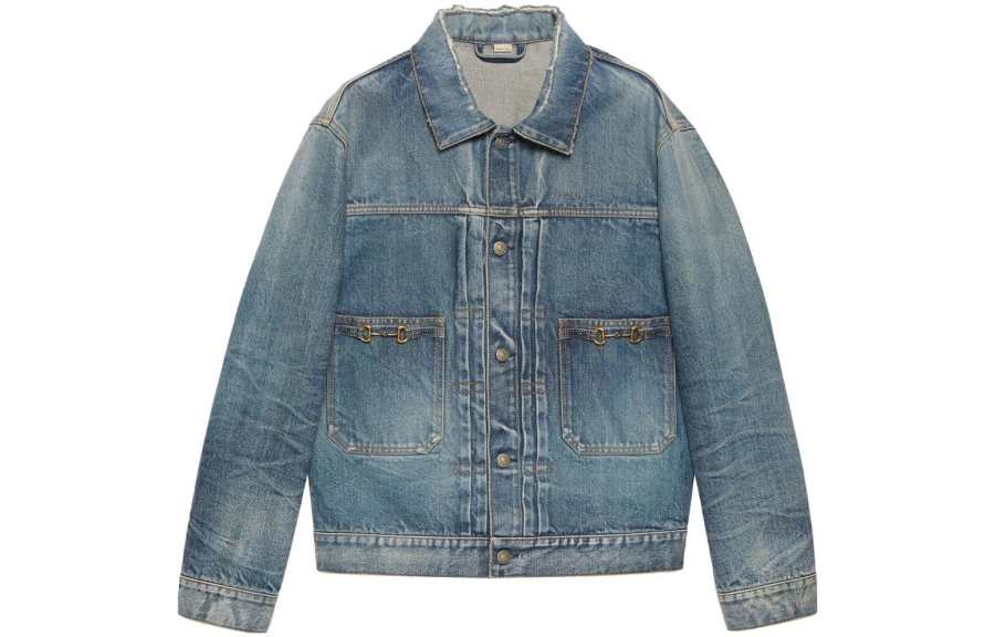 GUCCI FW22 Jackets & Coats Men's Blue