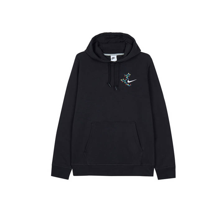 Nike Nike Sweatshirts Men's Black Hooded Moderate Regular