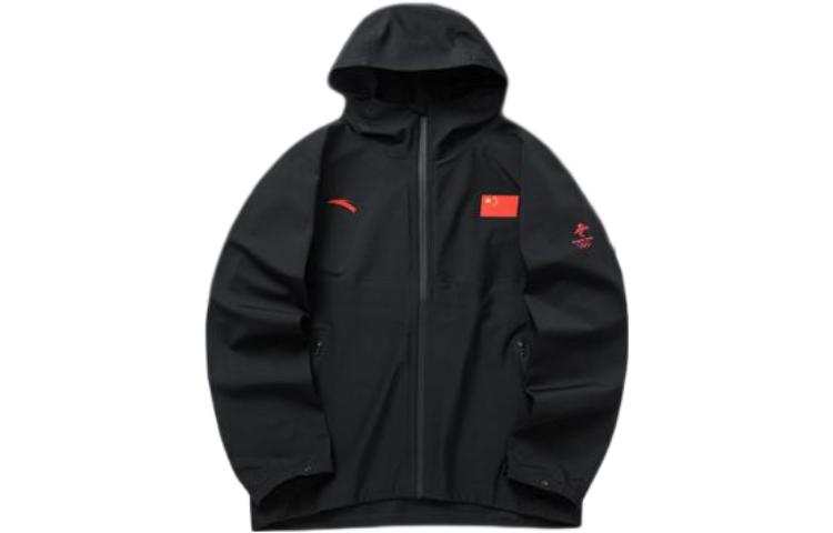 ANTA All Weather Jackets Men's Black Hooded Moderate Other