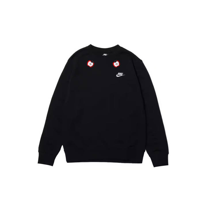 Nike Nike Sweatshirts Men's Black Crew Neck Moderate