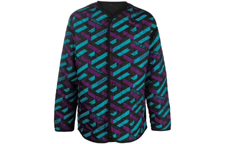 VERSACE VERSACE JEANS COUTURE FW22 Jacket Men's Blue