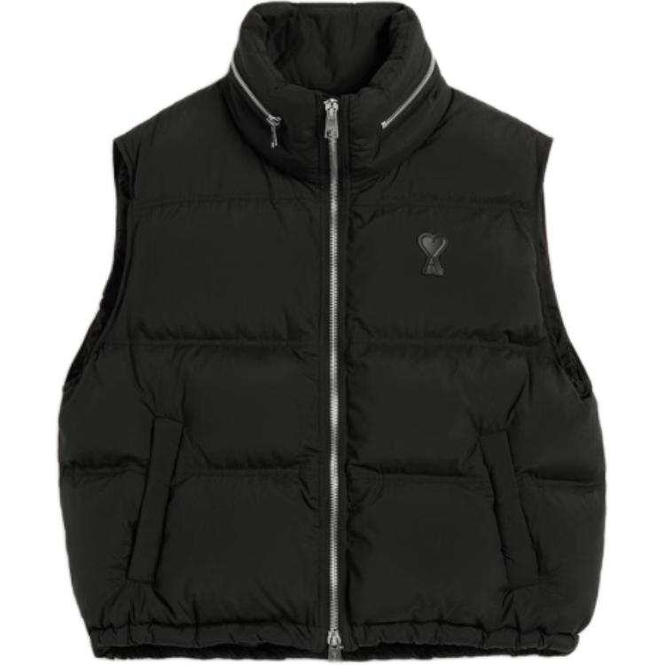 AMIPARIS Ami Paris Monogram Patch Puffer Gilet
