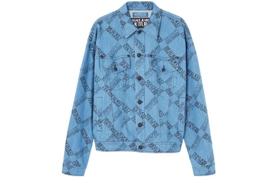 VERSACE JEANS COUTURE Jacket Men's Blue
