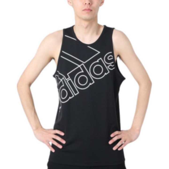 Adidas Adidas Tank Tops Men's Black Crew Neck Moderate Other
