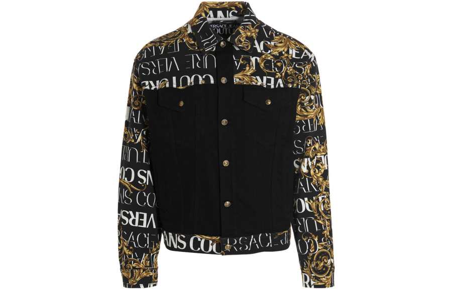VERSACE JEANS COUTURE FW22 Jacket Men's Black
