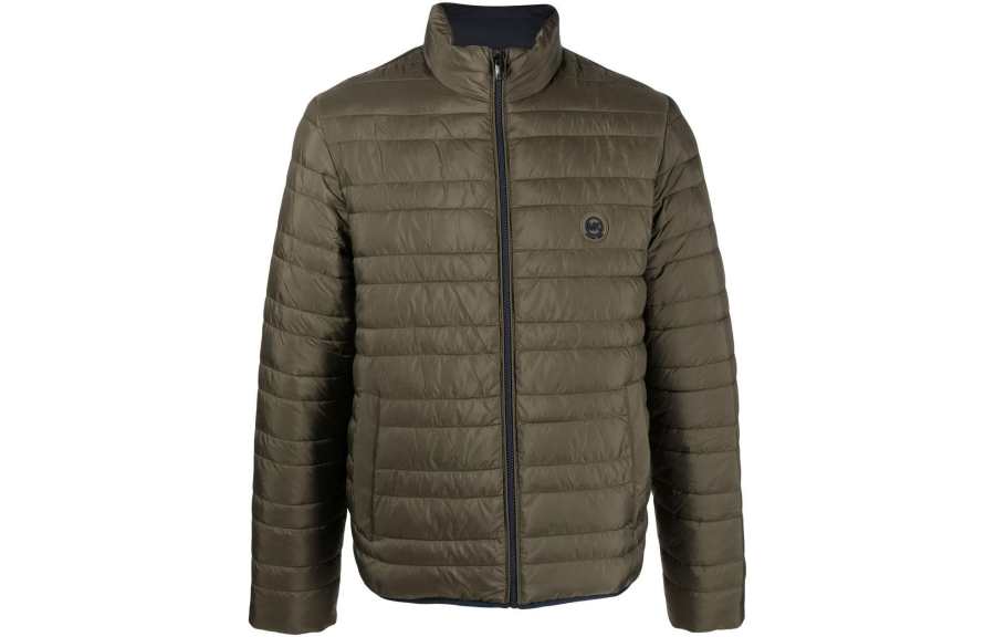 MICHAEL KORS 【Previous Season】stripe-quilted padded jacket