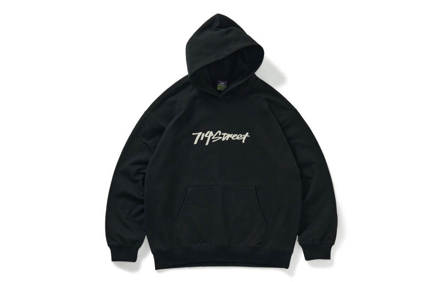 714STREET Sweatshirts Unisex Hooded Moderate Regular
