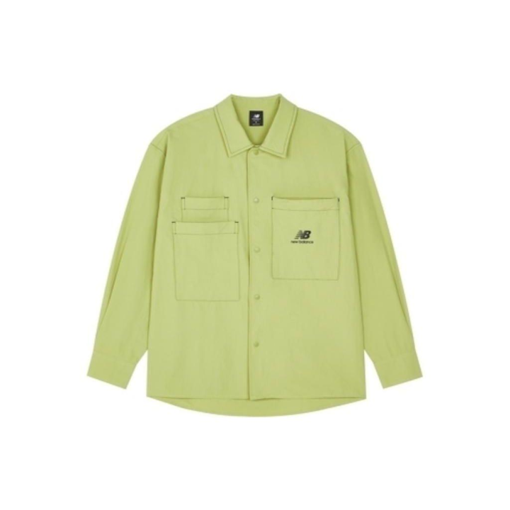 New Balance New Balance Jackets Men's Green Lapel Moderate Workwear