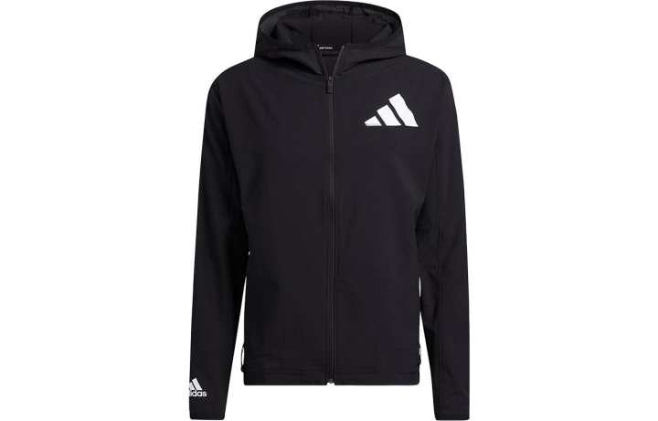 Adidas Adidas Jackets Men's Black Hooded Moderate Other