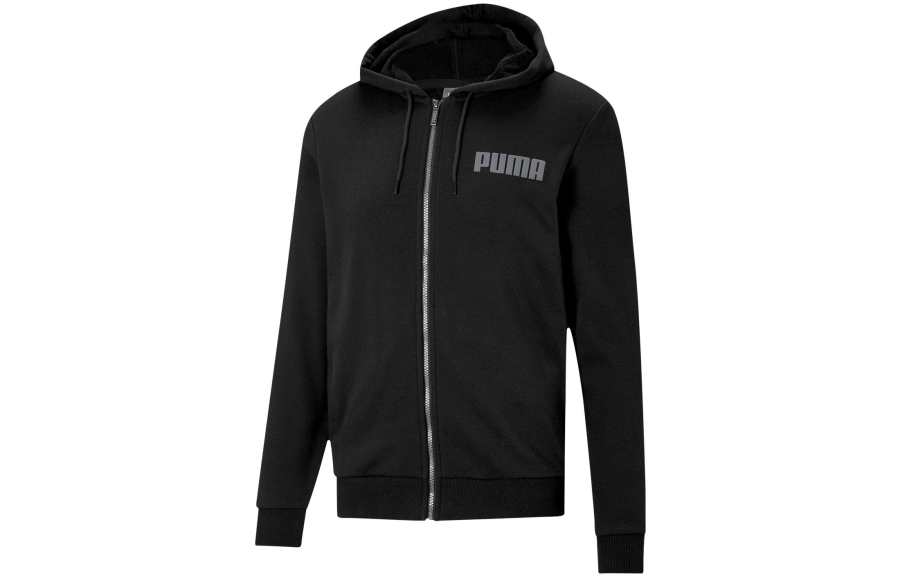 PUMA PUMA Jackets Men's Black Hooded Moderate Other