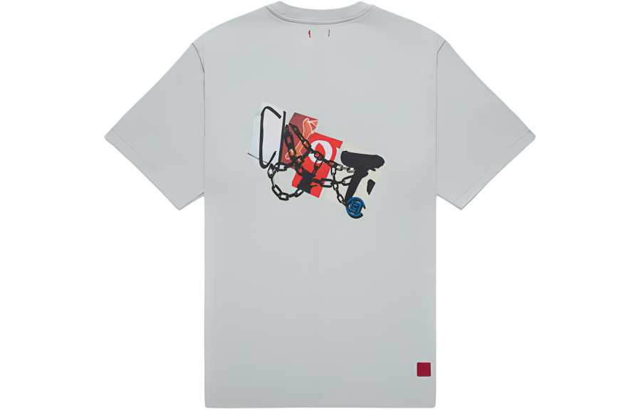 CLOT T Shirts Men's Image Color Crew Neck Moderate Straight Fit