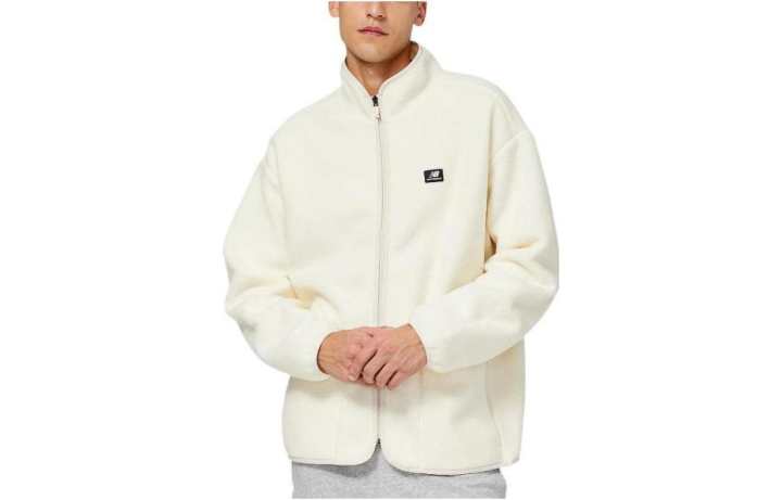 New Balance New Balance Jackets Men's White Stand Collar Moderate Other