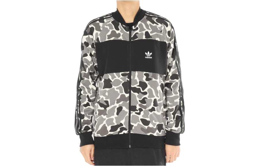 Adidas Originals Jackets Men's Multicolor Baseball Collar Moderate Other