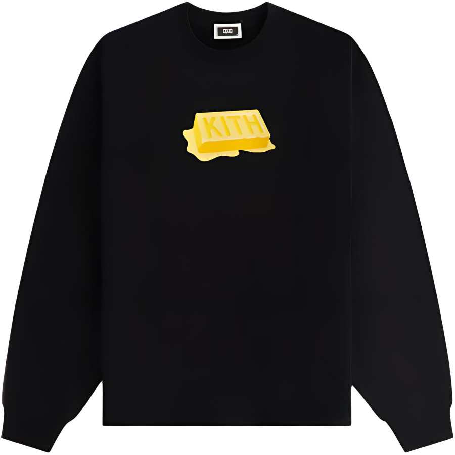 KITH KITH Treats Waffle Butter Nelson Crewneck