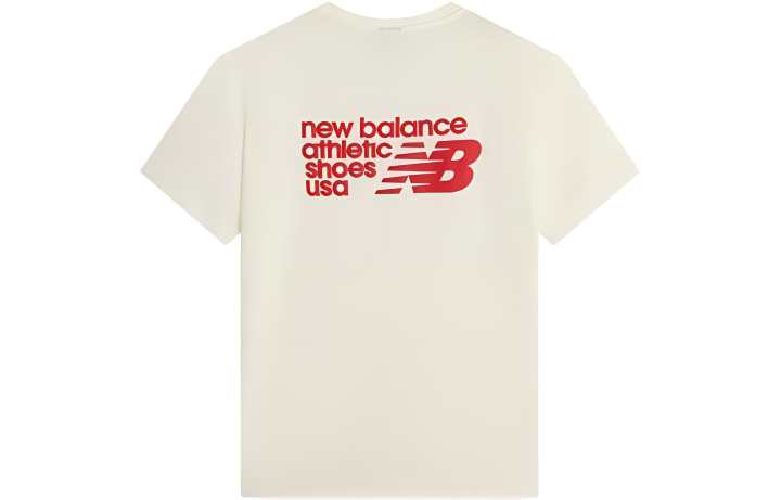 New Balance New Balance T Shirt Men's Ivory White