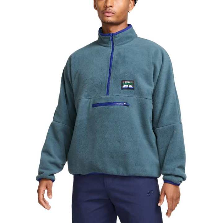 Nike Nike Club Men's 1/2 Zip Pullover Long Sleeve Top