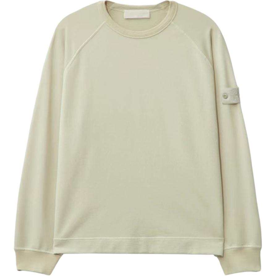 STONE ISLAND STONE ISLAND Ghost Logo Patch Crewneck Sweatshirt