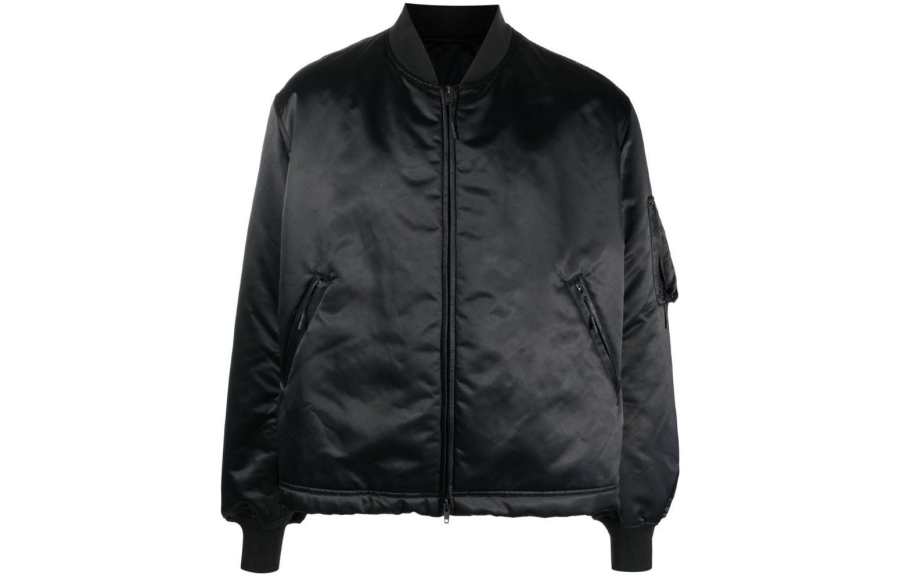 Y-3 Y 3 Jackets Men's Black Baseball Collar Moderate Other