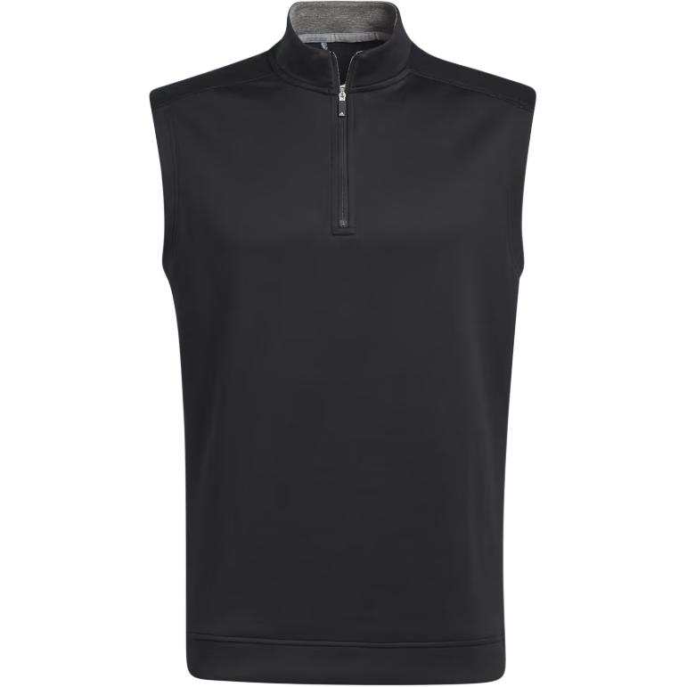Adidas Adidas QUARTER ZIP VEST Tank Top Men's Black