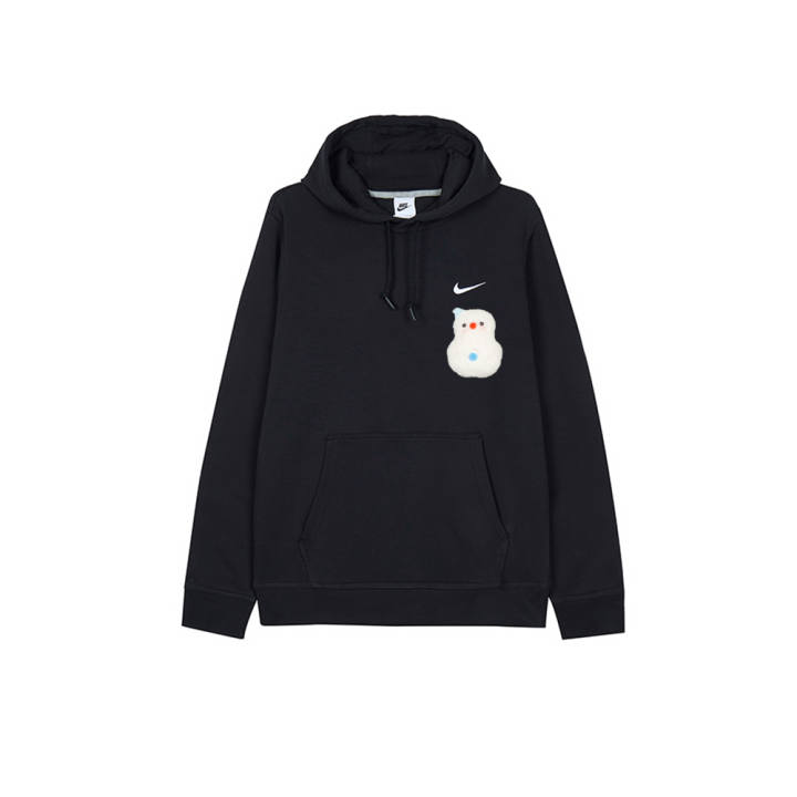 Nike Nike Sweatshirts Men's Black Hooded Moderate Regular