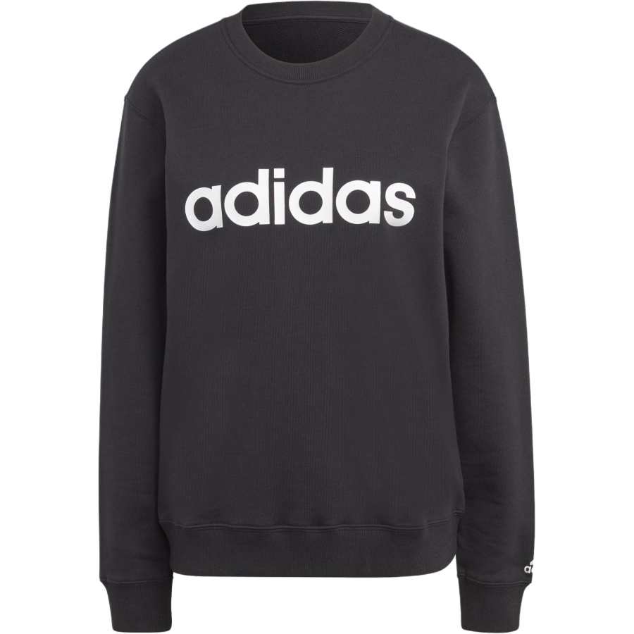 Adidas Adidas Clothing Sweatshirts Men's Black Crew Neck Moderate