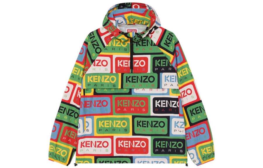 KENZO 【Previous Season】intarsia-logo knitted jumper