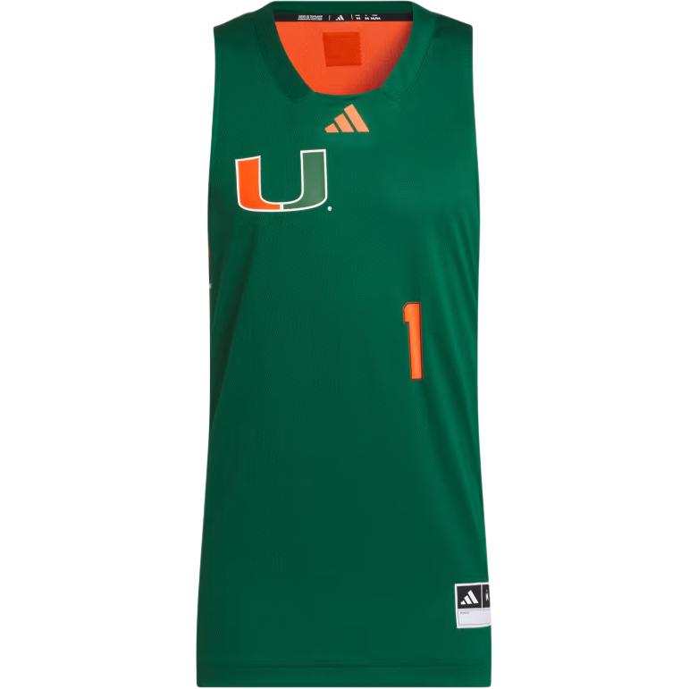 Adidas Adidas Free Shipping With AdiClub Black History Month University Of Miami Jersey