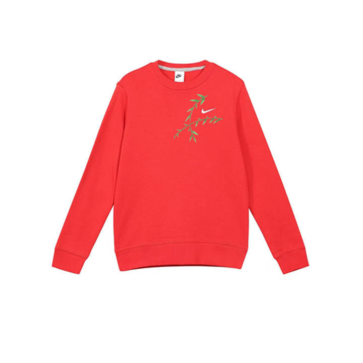 Nike Nike Sweatshirts Unisex Red Crew Neck Moderate