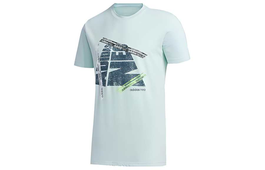 Adidas Neo T Shirt Men's Symbol Green