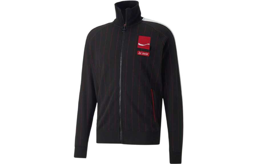PUMA X Coca Cola Puma X Coca Cola Jackets Men's Black Stand Collar Moderate Other