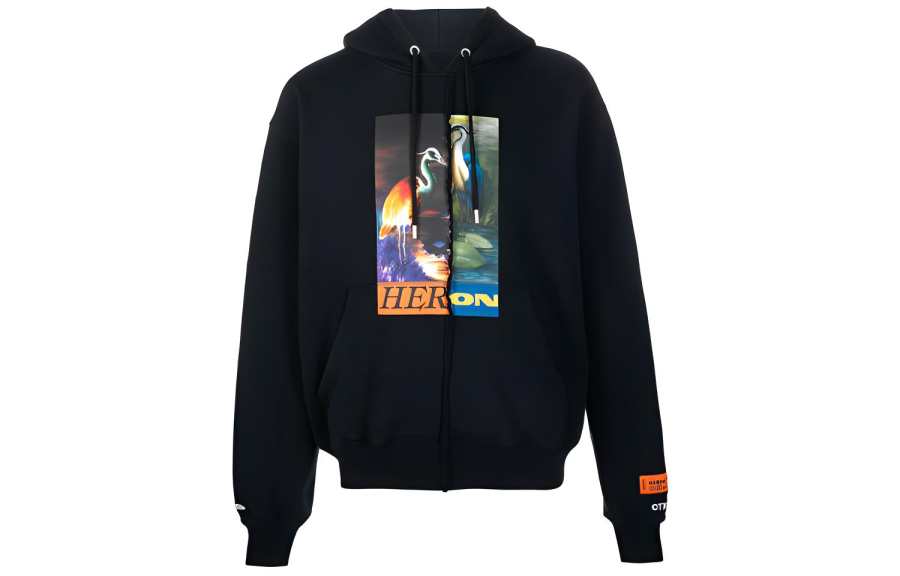 HERON PRESTON HERON PRESTON Split Herons Hoodie