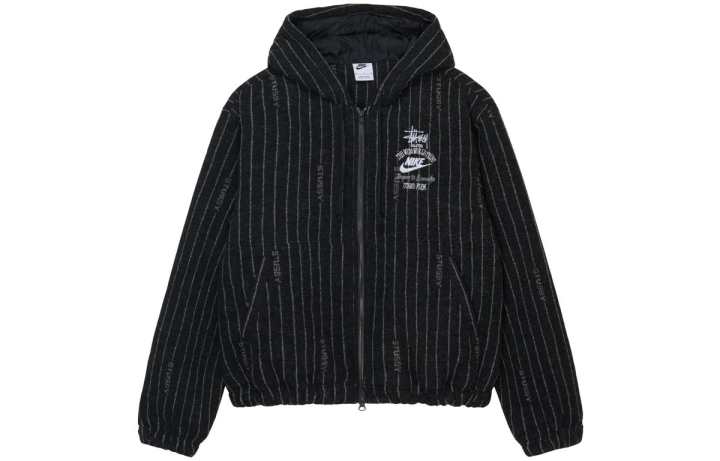 Nike Nike X Stussy Striped Wool Jacket Asia Sizing