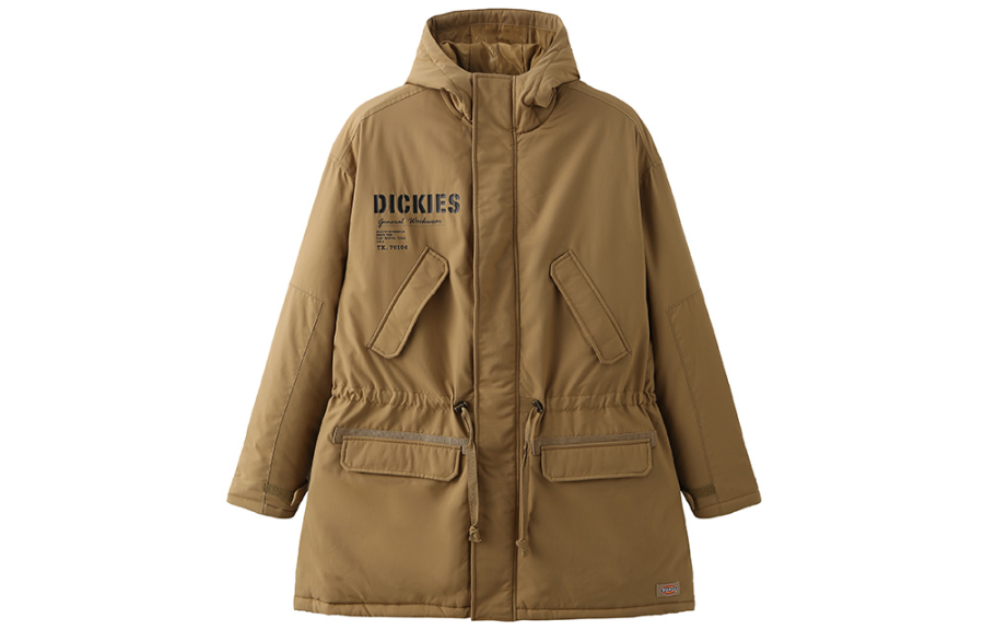 Dickies Dickies Jackets Men's Khaki Hooded Moderate Other