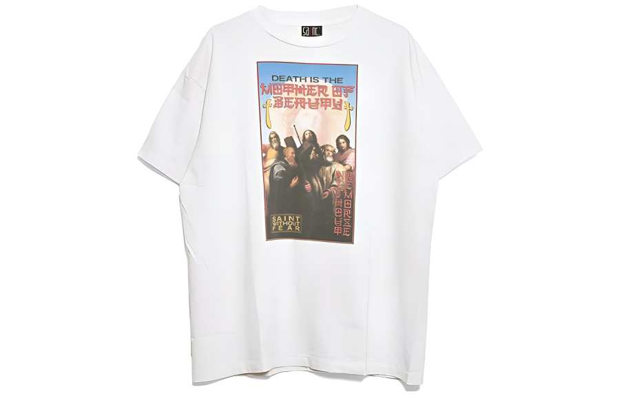 SAINT Mxxxxxx Graphic print Cotton T shirt