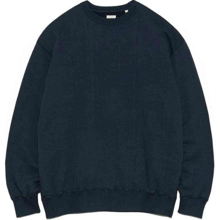 Nanamica SS25 Sweatshirt Unisex Marine Blue
