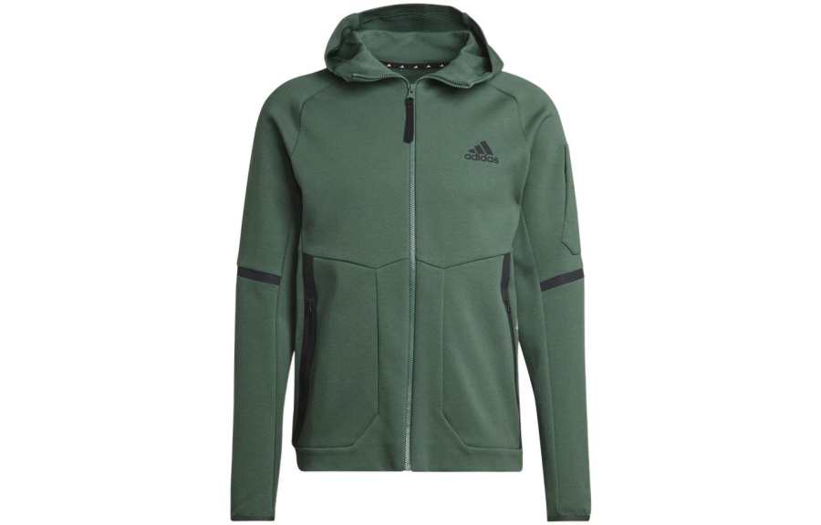 Adidas Adidas Jackets Men's Green Hooded Moderate Other