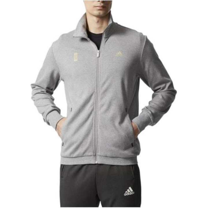 Adidas Adidas Jackets Men's Gray Stand Collar Moderate Other