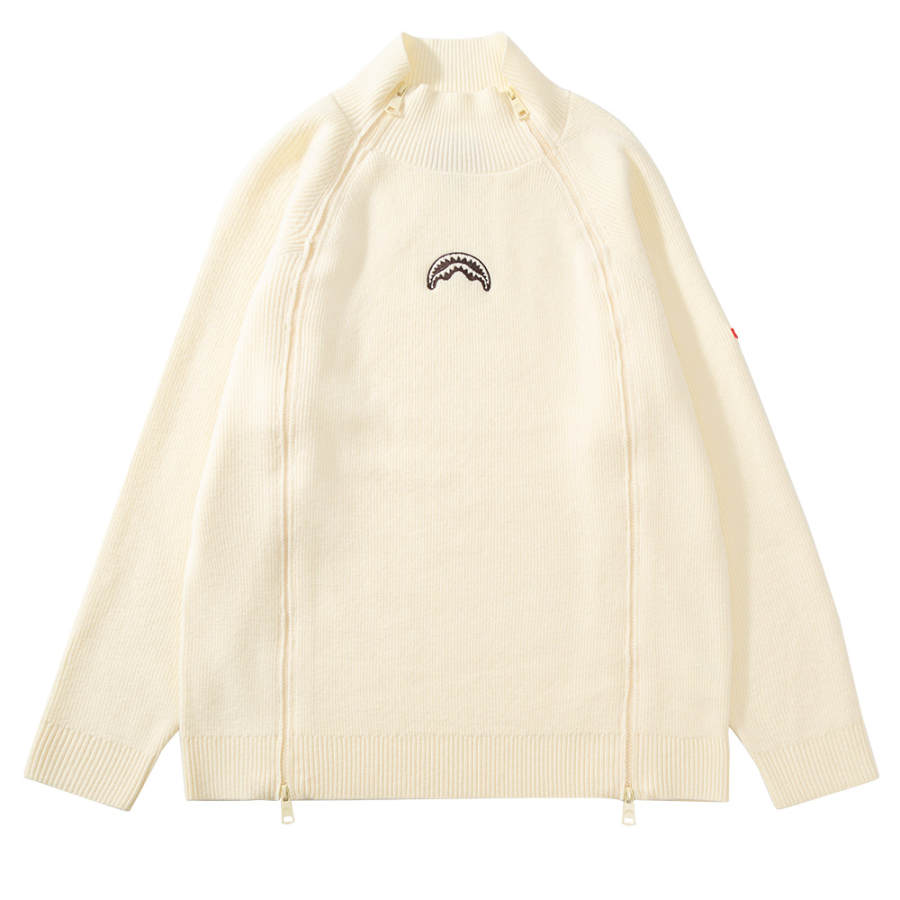 SPRAYGROUND Knitwear Unisex Stand Collar Moderate