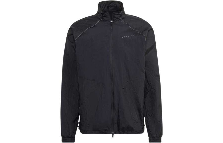 Adidas Originals MTRLMIX TRCKTT Jackets Men's Black Stand Collar Moderate