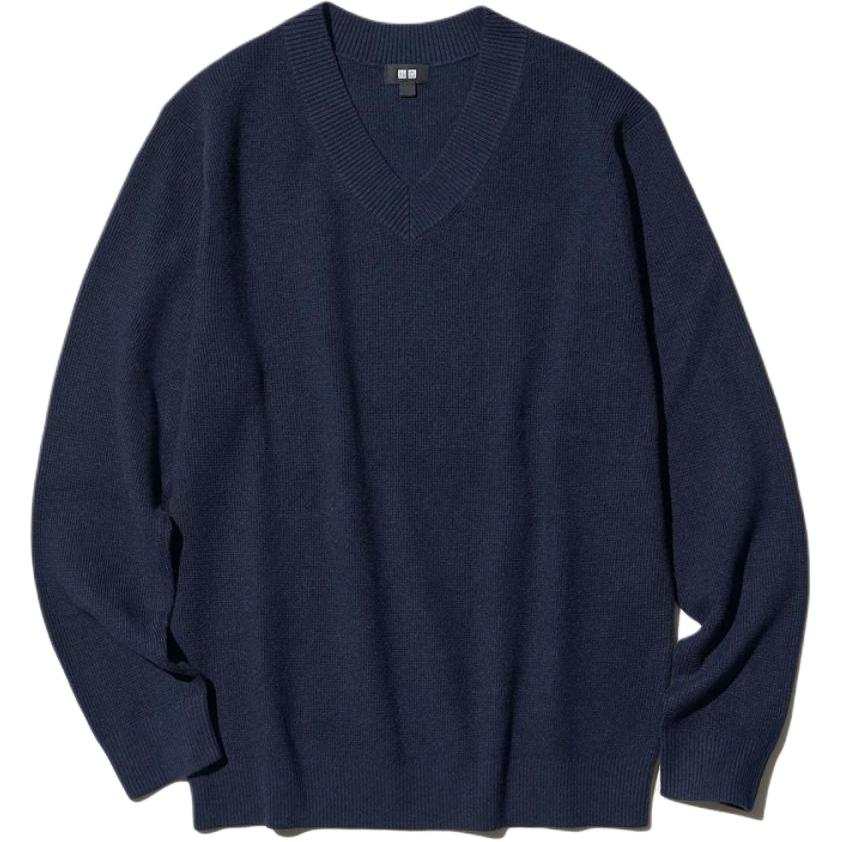 UNIQLO Knitwear Men's Navy Blue