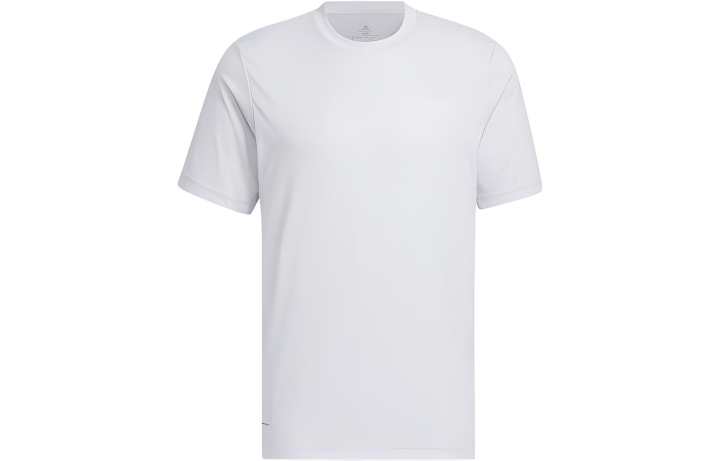 Adidas Adidas Short Sleeve Logo Tech Tee T Shirt Men's Symbol Gray