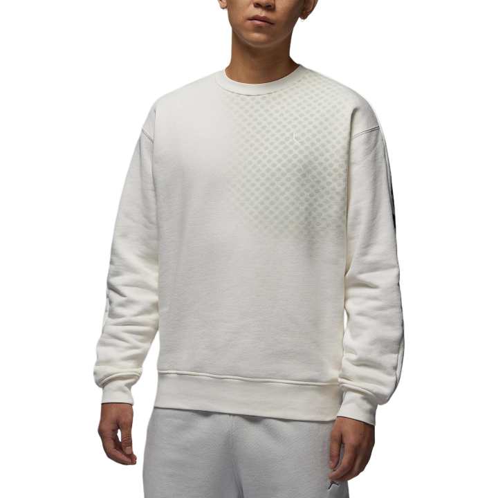 Jordan Jordan Apparel Sweatshirts Men's White Crew Neck Moderate