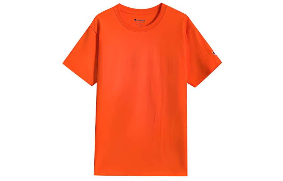 Champion Champion T Shirt US Version Unisex Orange
